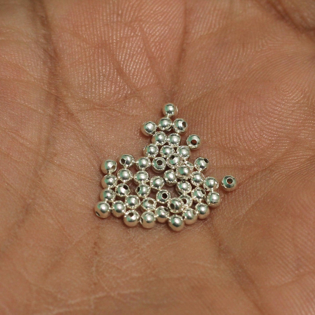 92.5 Sterling Silver Beads