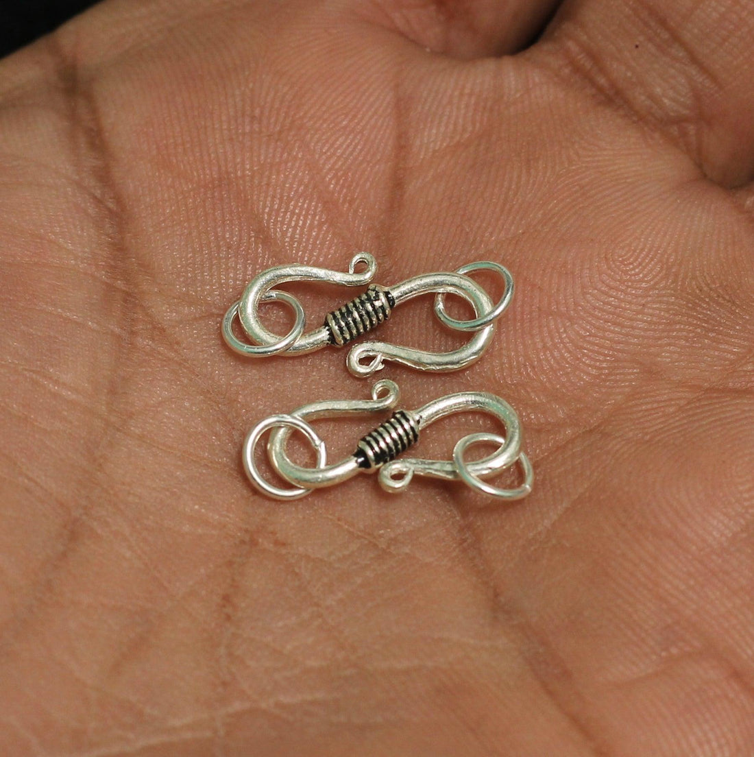 92.5 Sterling Silver S Hook 17mm