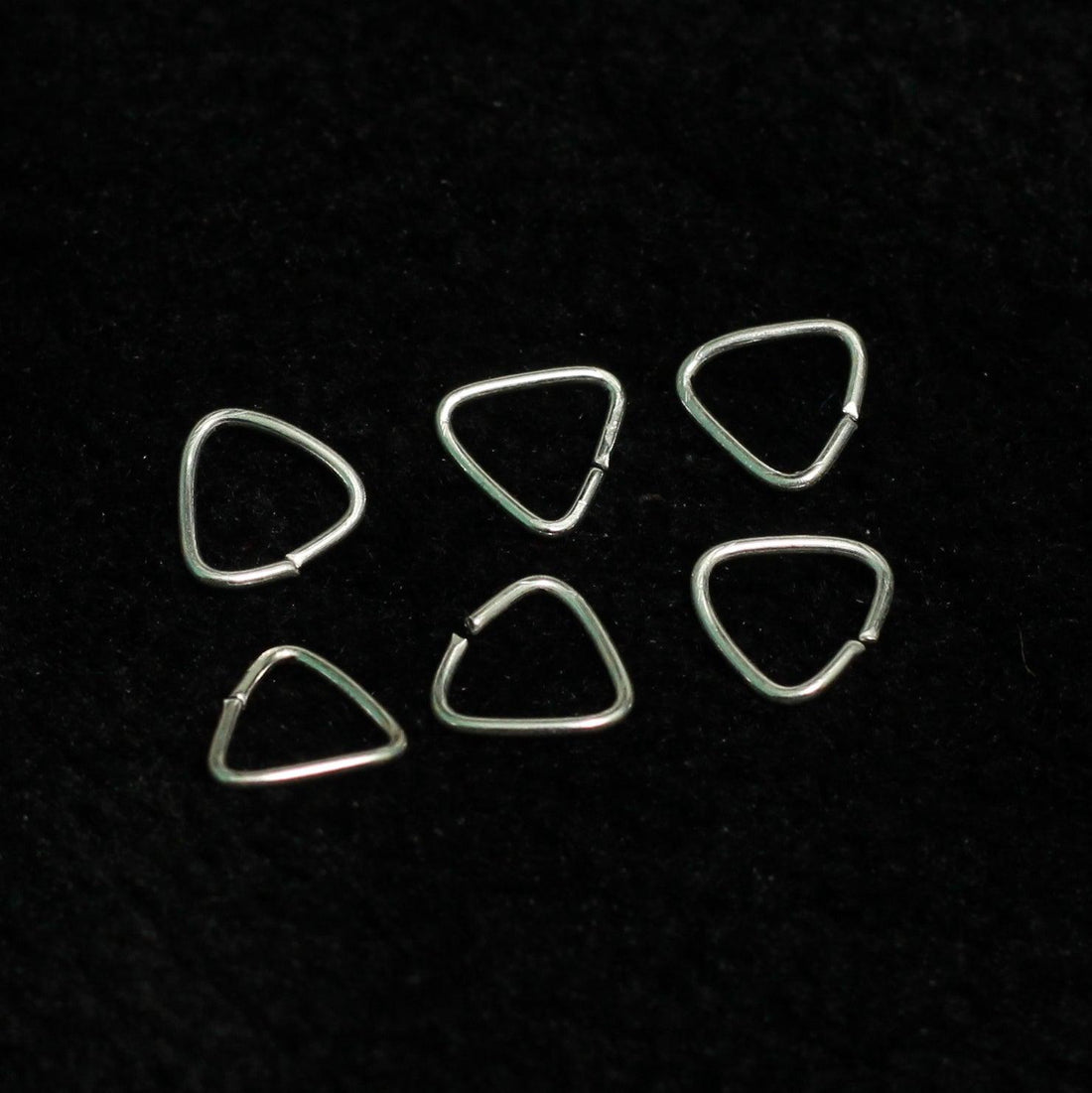 92.5 Sterling Silver Triangle Open Jump Rings