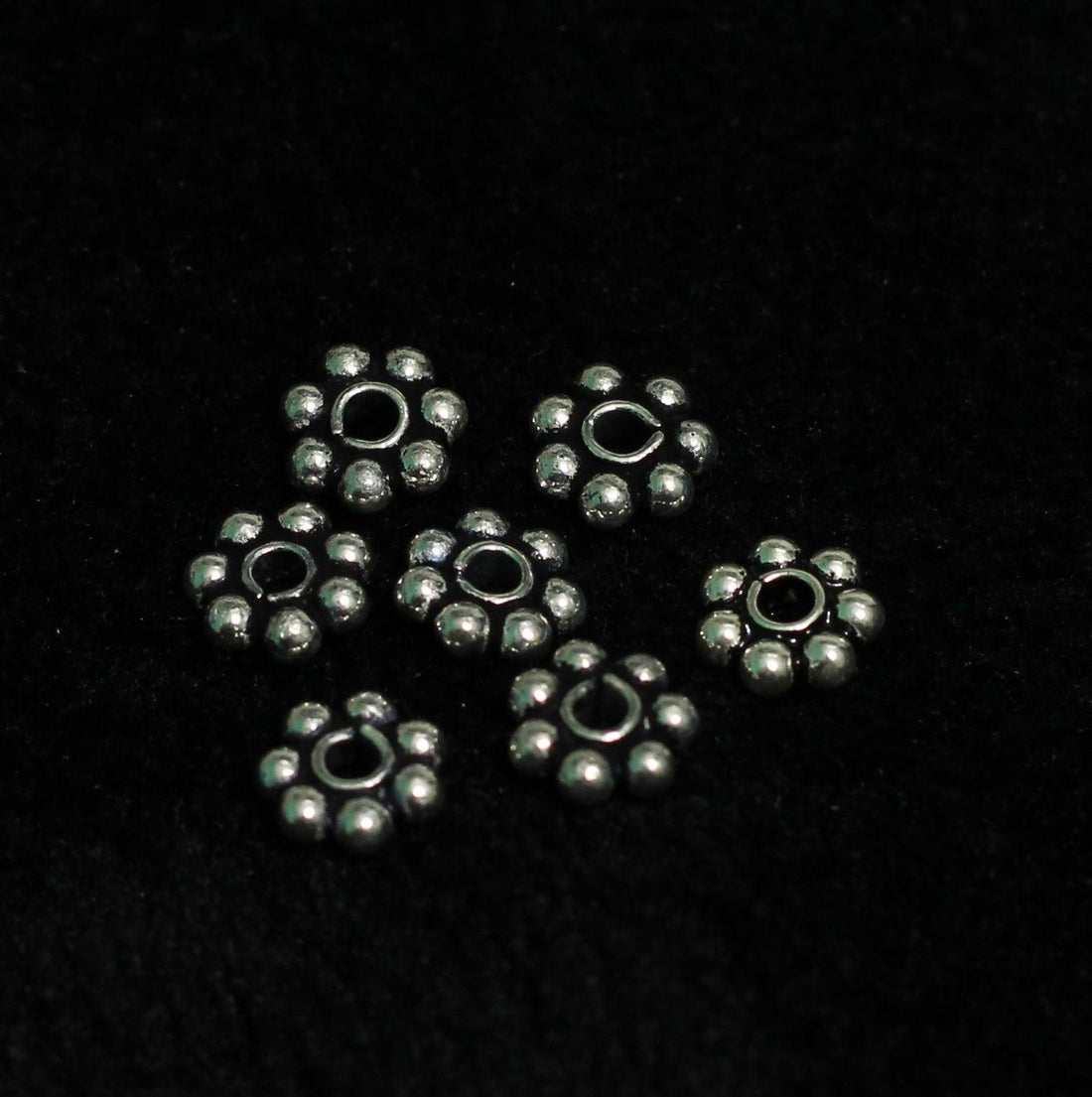 92.5 Sterling Silver 8mm Spacer