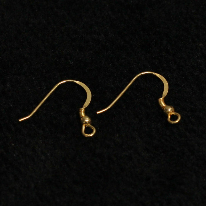 Sterling Silver Ear wire with Spring and Ball