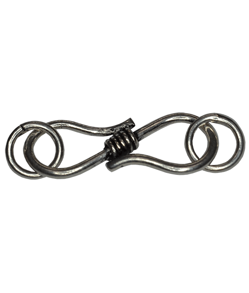 92.5 Sterling Silver S Hook 17mm