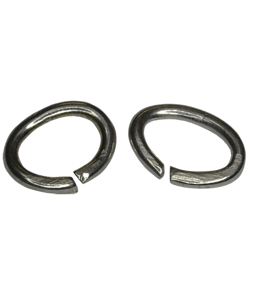 92.5 Sterling Silver 6x4mm Oval Open Jump Rings