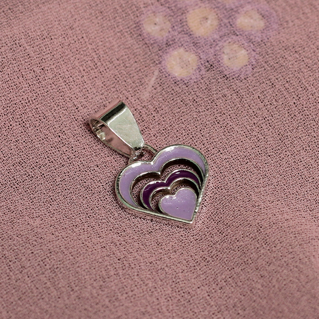 14x12mm, 92.5 Sterling Silver Heart Charms